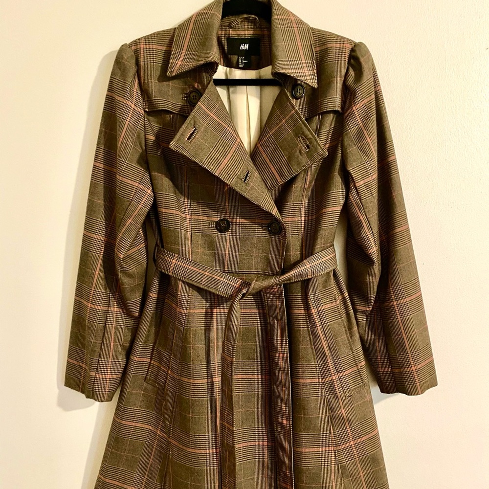 H&M size 8 trench coat